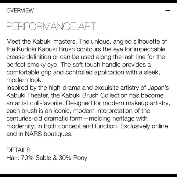 Nars Kudoki Kabuki Makeup Brush - Picture 3 of 3